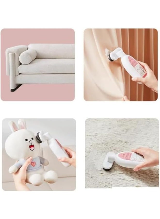 Imakara Fabric & Upholstery Cleaner 300ml with Integrated Scrubbing Brush Head, Professional Instant Stain Remover for Sofas Carpets Rugs and Mattresses, Dry Cleaning Spray for Suits Uniforms and Fabric Car Seats, Powerful Formula Against Coffee Oil and Juice Stains, Odor Eliminator and Textile Refresher for Hard-to-Wash Fabrics. - Image 5